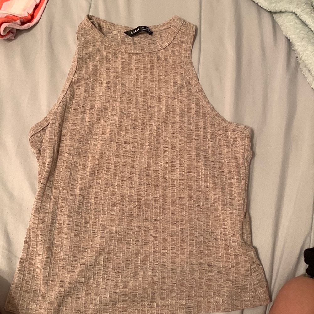 SHEIN tan tank top